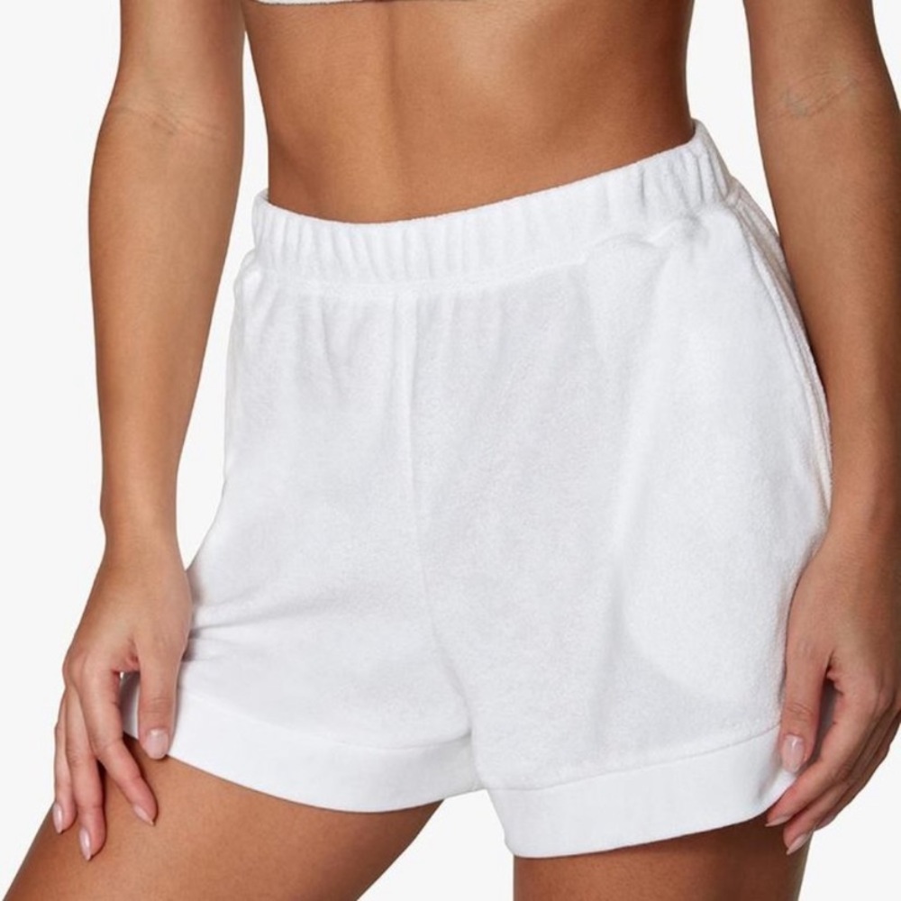 We Wore What by Danielle Bernstein Terry Shorts Sz M **NWT**